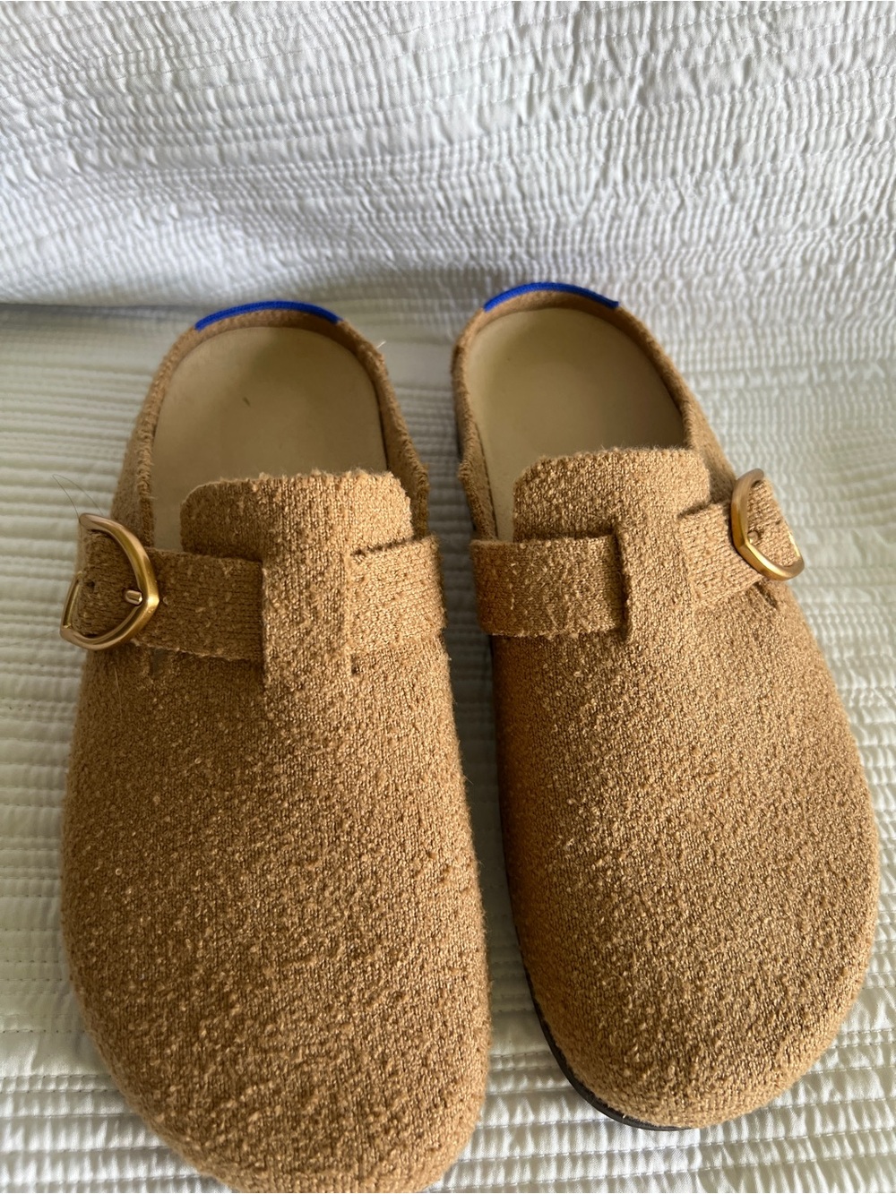 Rothy’s Buckle Clogs in Wren Boucle size 9 _New - Picture 2 of 5